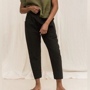 Elizabeth Suzann Clyde Work Pants in Black